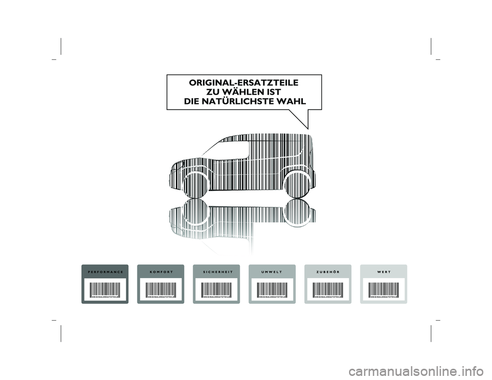 FIAT DOBLO COMBI 2020  Betriebsanleitung (in German) 
