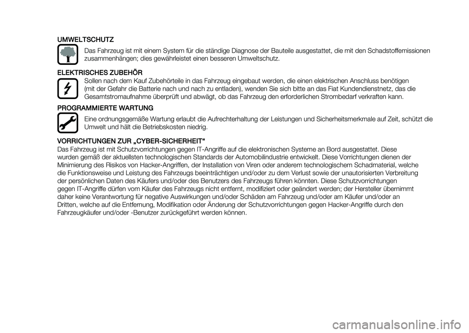 FIAT DOBLO COMBI 2020  Betriebsanleitung (in German) �9�"�:�0�1�-��(�5�9�-�;
���
 ������	�� ��
� ��� �	���	� ��@�
��	� ��� ���	 �
��(�����	 �������
�	 ��	� �*����	���	 ���
��	�
�����	�� ���	 ��� 