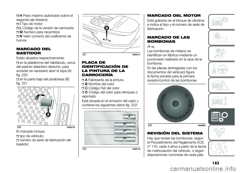 FIAT DOBLO COMBI 2019  Manual de Empleo y Cuidado (in Spanish) ���
�@�<��� �
����
� �	������#�	�� ����� ��
������� ��"� �2���	�����5
�(�(��� �� �
����
�$�-� ���� �� ��	 ������ � �� ��	��������