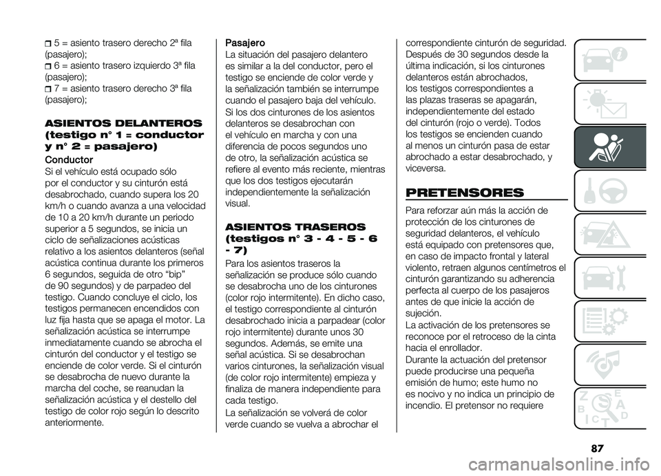 FIAT DOBLO COMBI 2019  Manual de Empleo y Cuidado (in Spanish) ��

�7 �_ �	������ ���	���� ������� �8�` ����	
�2��	��	�"����5�&
�I �_ �	������ ���	���� ��#������� �E�` ����	
�2��	��	�"����5�&
�J �_ �	����