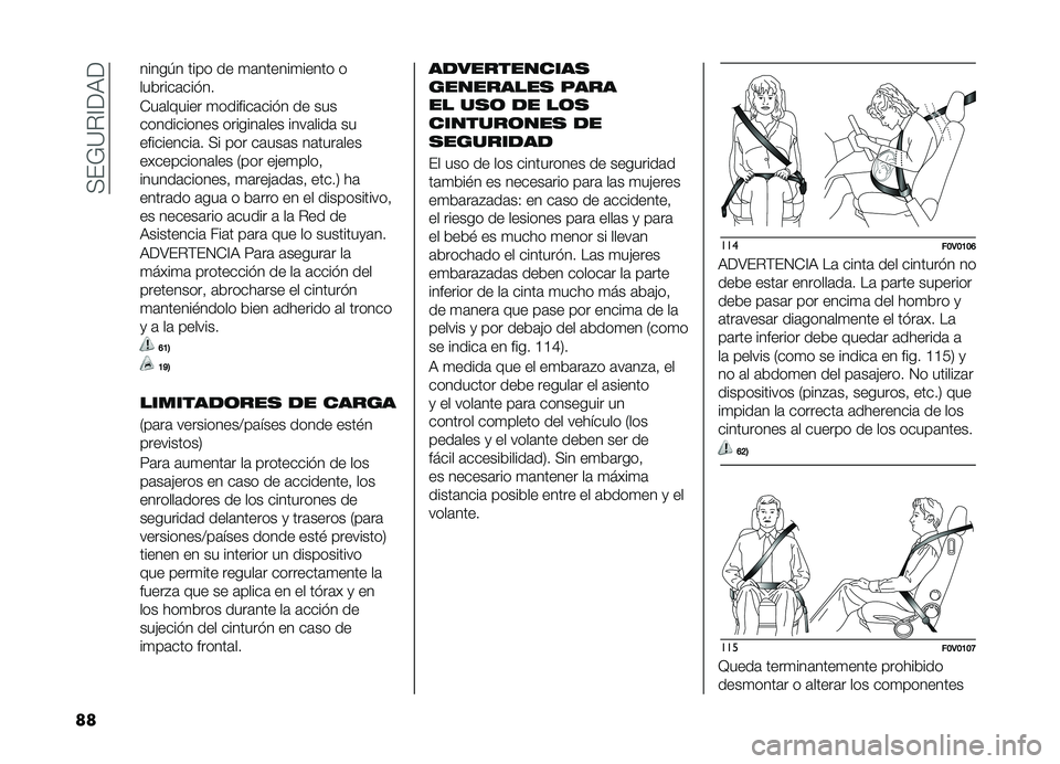 FIAT DOBLO COMBI 2019  Manual de Empleo y Cuidado (in Spanish) ��+��*�?�%�A��,�
�� �����1� ���� �� �
�	������
����� �
�������	��� ��
�-��	������ �
�������	��� � �� ���
����������� �������