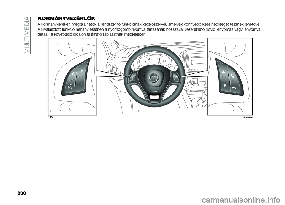 FIAT DOBLO COMBI 2019  Kezelési és karbantartási útmutató (in Hungarian) ��<�K�I�D�>�<�G��>�!
��� ��	������
������ �
�! �	�������	����	�� ���������
���$�	 � ����#���� ��& ��%��	�(��$����	 �	�����&�������� ��