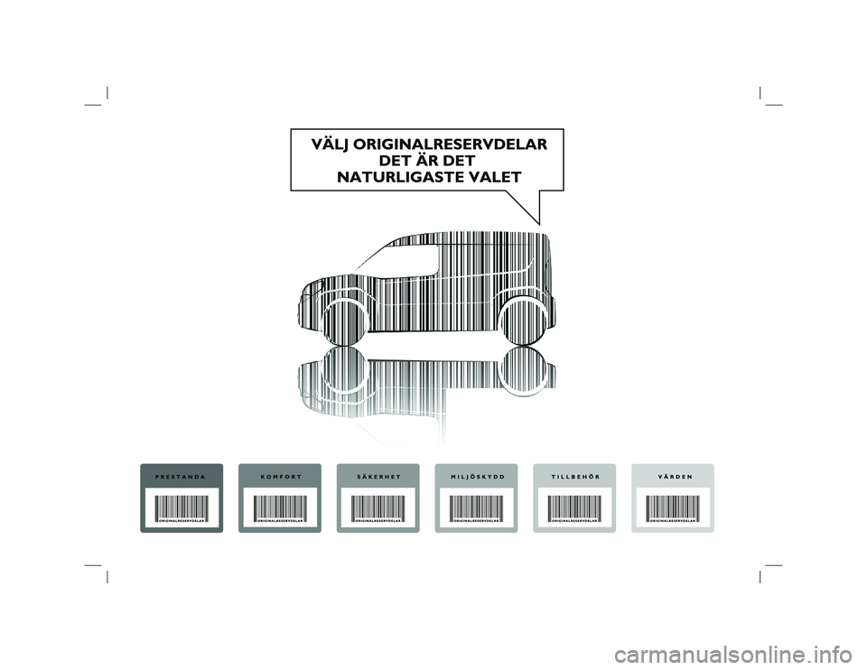 FIAT DOBLO COMBI 2019  Drift- och underhållshandbok (in Swedish) 