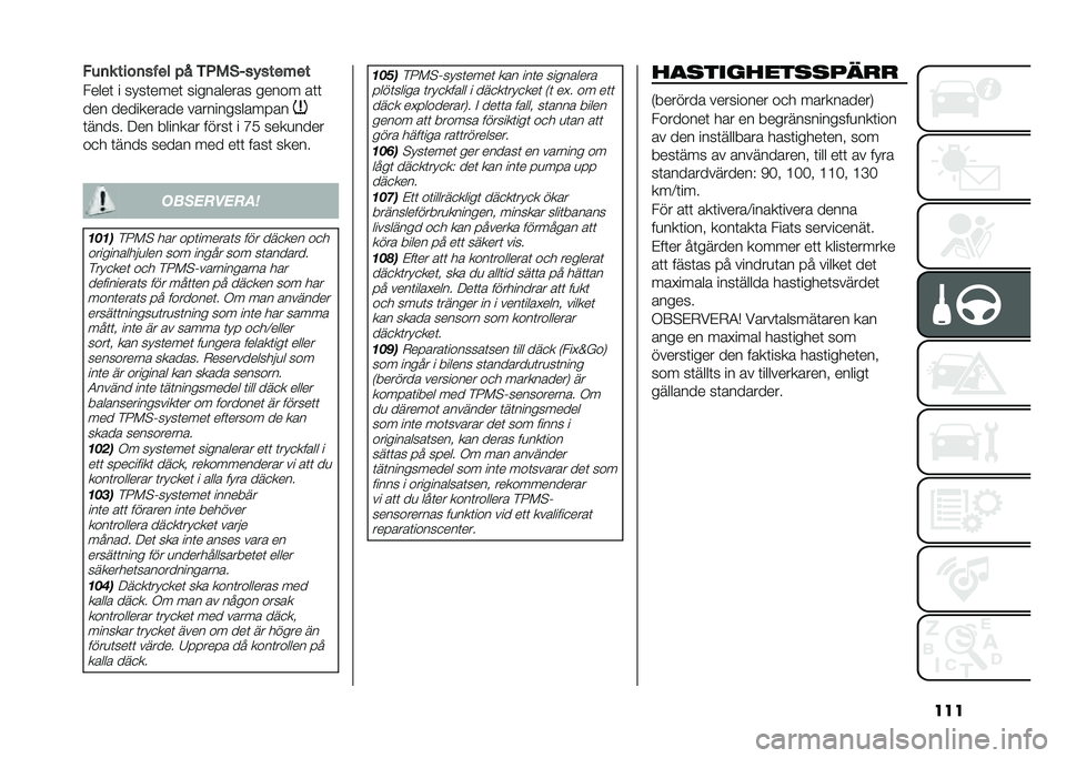 FIAT DOBLO COMBI 2020  Drift- och underhållshandbok (in Swedish) ������	� ����	���
� �!� �,�4�/�&���%���
��
�
�����	 � �� ��	����	 ���������� ����� ��	�	
��� ���������� ��������������
�	����