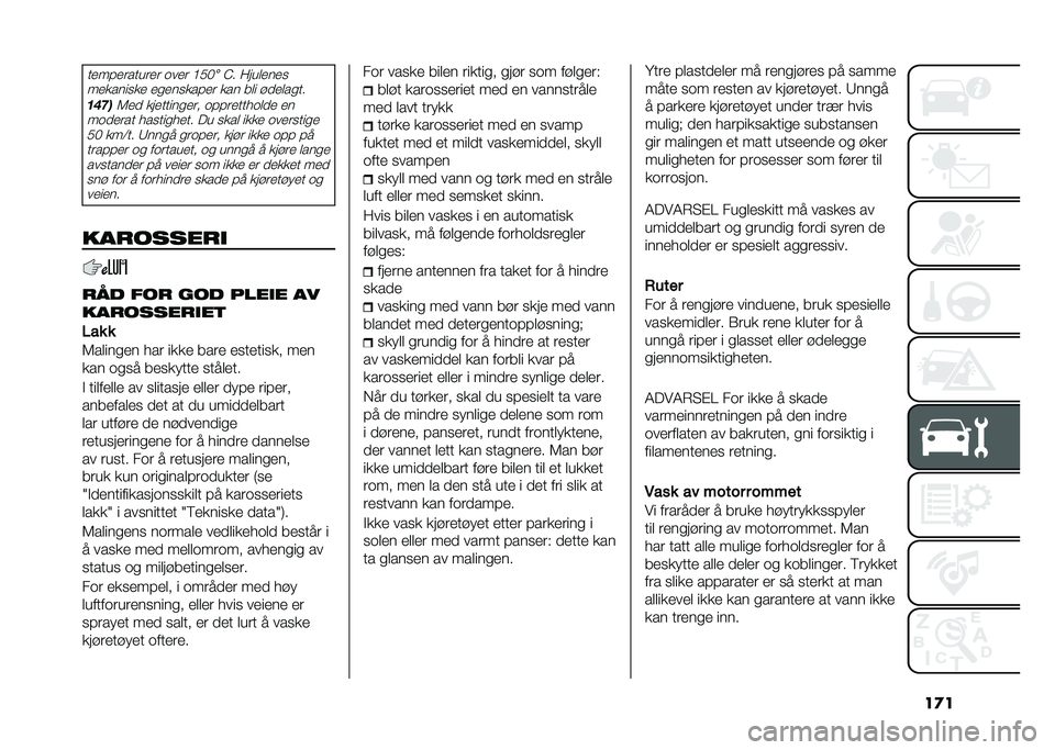 FIAT DOBLO COMBI 2021  Drift- og vedlikeholdshåndbok (in Norwegian) ��
������������� �	��� �A�.�1
��>� �:�������
��������� ��
�������� ��� ��� �!�
����
��
�����5��
 ��������
��� �	��������	�
