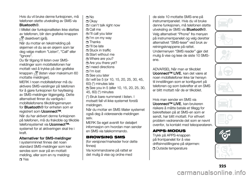 FIAT DOBLO COMBI 2021  Drift- og vedlikeholdshåndbok (in Norwegian) ����:��� �
� ��� ����� �
���� �������	���� ��
������	��� ���!��� ����������
 �� �"�5�" ���
�-��������
�X�
�# ��������� �
��