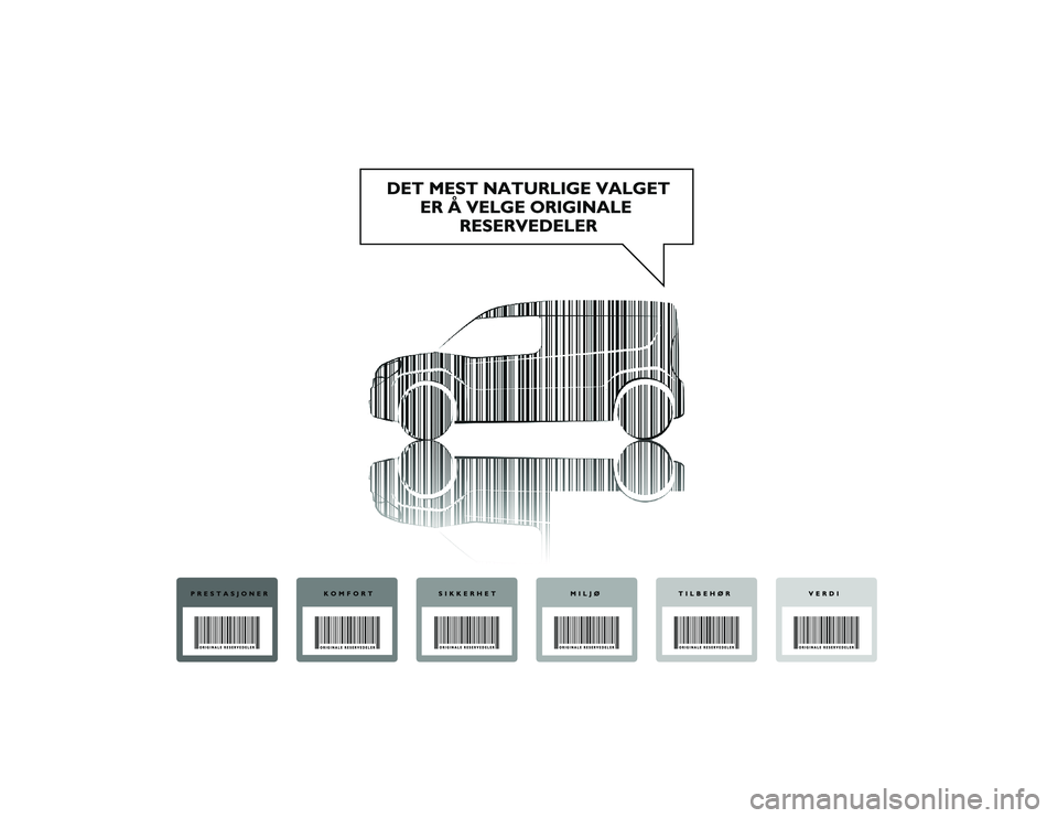 FIAT DOBLO COMBI 2021  Drift- og vedlikeholdshåndbok (in Norwegian) 
