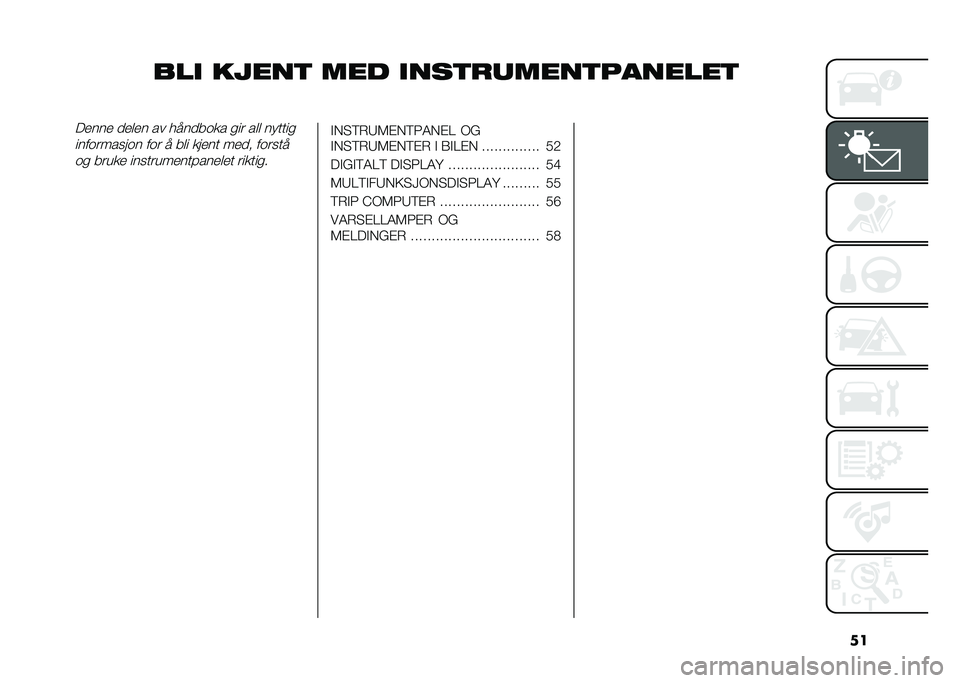 FIAT DOBLO COMBI 2021  Drift- og vedlikeholdshåndbok (in Norwegian) ��
��� �����
 ��� ����
�
�	����
�������
����� �
���� �� ����
��	�� �
�� ��� �� ����

����	������	� ��	� � ��� ����� ���
� ��	�