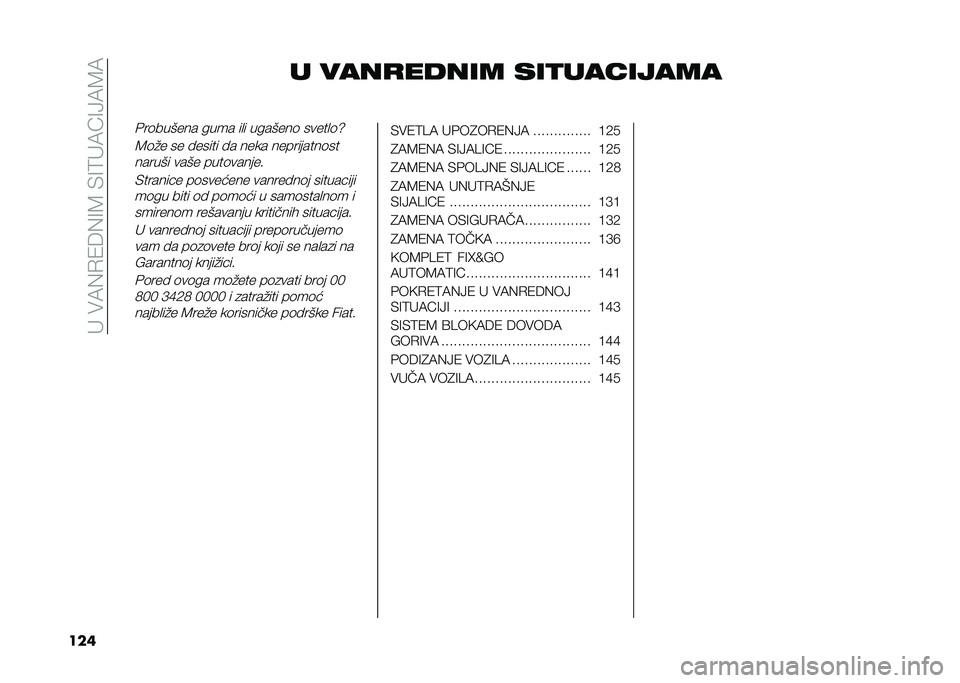 FIAT DOBLO COMBI 2020  Knjižica za upotrebu i održavanje (in Serbian) �� ��$�:�0�/�4��0�>�;��+�>�<� �:�A�>�?�:�;�:
��� � ����
����� ���
��������
�%��	������ ���� ��
� �������	 �����
�	�^
�;�	�#� �� ������ �� �