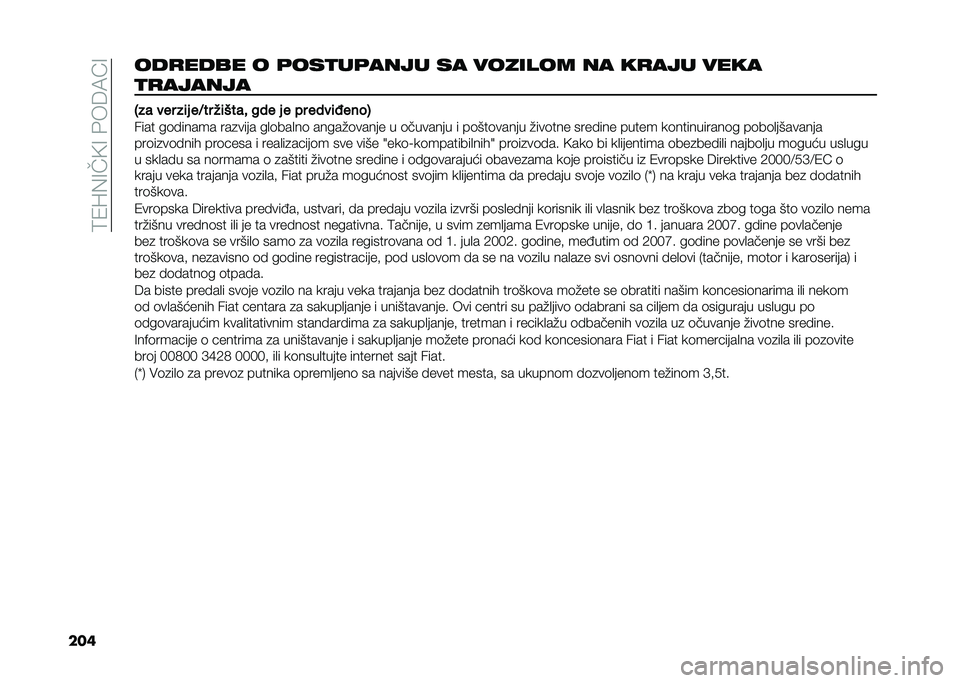 FIAT DOBLO COMBI 2020  Knjižica za upotrebu i održavanje (in Serbian) ��<�4�R�0�>��)�>��%���:�A�>
������
���� � �	���
��	���� �� ������� �� ��
��� ����
�
�
������
�3�� ��� ��	� ��?�� ��	���� ��� � � ��