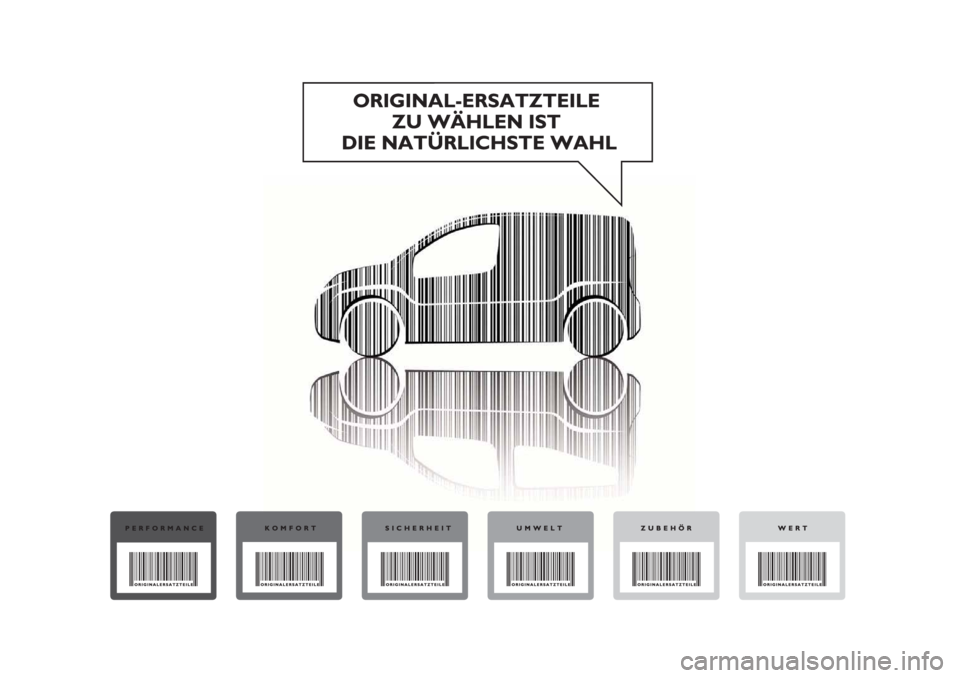 FIAT FIORINO 2020  Betriebsanleitung (in German) 