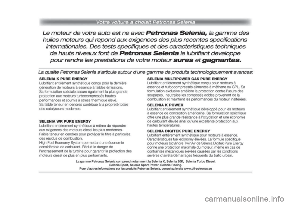 FIAT FIORINO 2018  Notice dentretien (in French) 