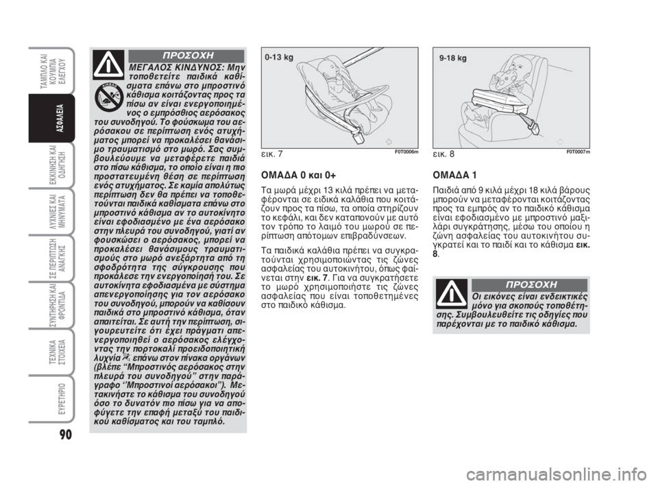 FIAT FIORINO 2008 ΒΙΒΛΙΟ ΧΡΗΣΗΣ ΚΑΙ ΣΥΝΤΗΡΗΣΗΣ (in Greek) 90
ΕΚΚΙΝΗΣΗ ΚΑΙ
ΟΔΗΓΗΣΗ
ΛΥΧΝΙΕΣ ΚΑΙ
ΜΗΝΥΜΑΤΑ
ΣΕ ΠΕΡΙΠΤΩΣΗ
ΑΝΑΓΚΗΣ
ΣΥΝΤΗΡΗΣΗ ΚΑΙ
ΦΡΟΝΤΙΔΑ
ΤΕΧΝΙΚΑ
ΣΤΟΙΧΕΙΑ
ΕΥ FIAT FIORINO 2008 ΒΙΒΛΙΟ ΧΡΗΣΗΣ ΚΑΙ ΣΥΝΤΗΡΗΣΗΣ (in Greek) 90
ΕΚΚΙΝΗΣΗ ΚΑΙ
ΟΔΗΓΗΣΗ
ΛΥΧΝΙΕΣ ΚΑΙ
ΜΗΝΥΜΑΤΑ
ΣΕ ΠΕΡΙΠΤΩΣΗ
ΑΝΑΓΚΗΣ
ΣΥΝΤΗΡΗΣΗ ΚΑΙ
ΦΡΟΝΤΙΔΑ
ΤΕΧΝΙΚΑ
ΣΤΟΙΧΕΙΑ
ΕΥ