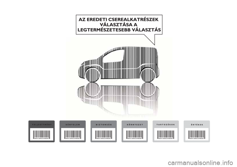 FIAT FIORINO 2018  Kezelési és karbantartási útmutató (in Hungarian) 