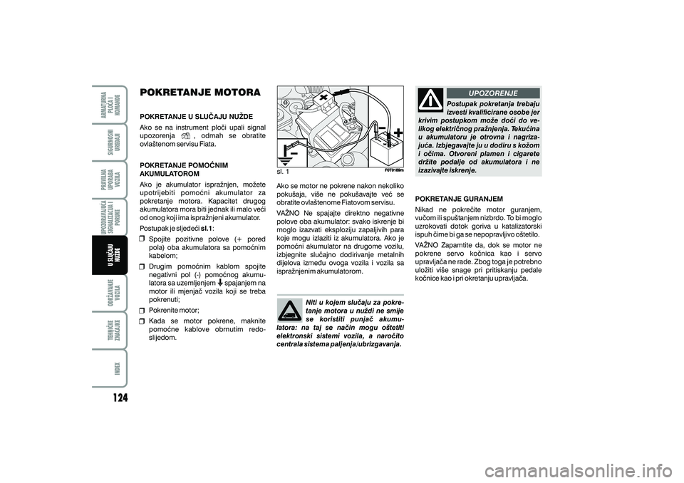 FIAT FIORINO 2020  Knjižica s uputama za uporabu i održavanje (in Croatian) 