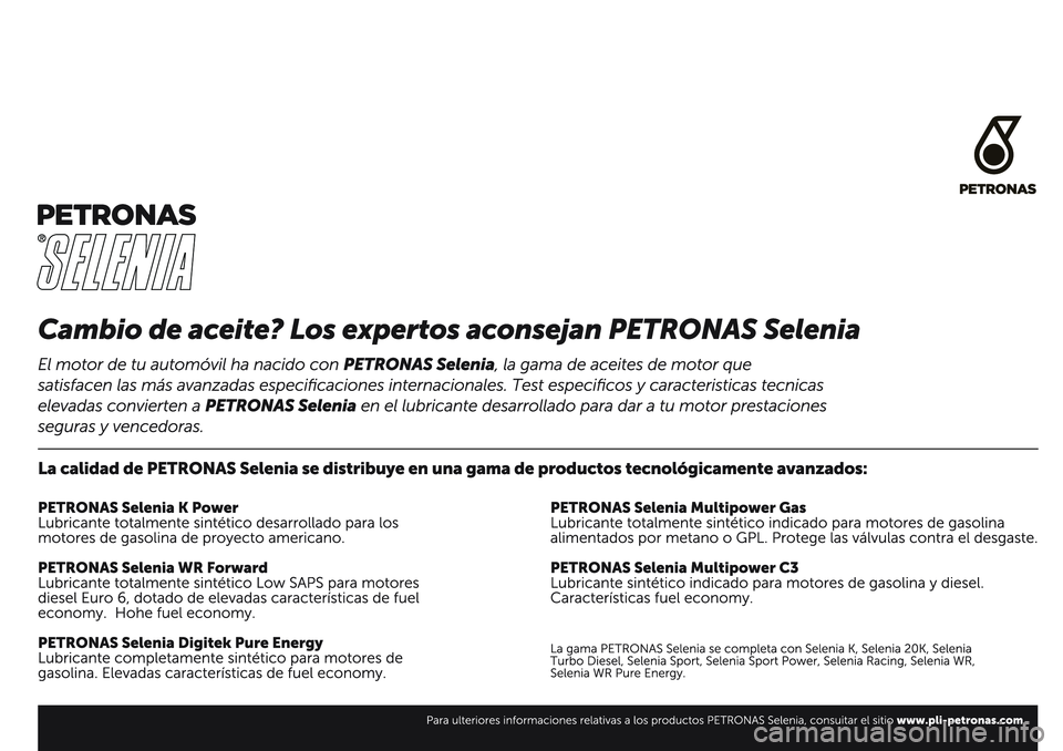 FIAT 124 SPIDER 2020  Manual de Empleo y Cuidado (in Spanish) 