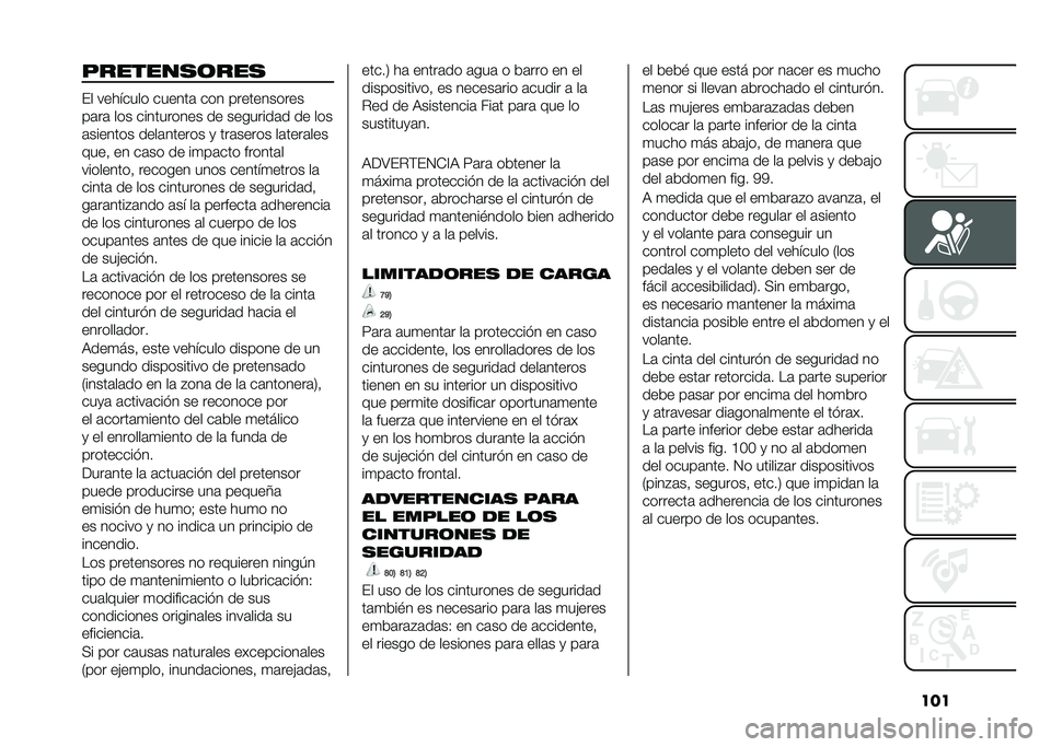 FIAT TIPO 5DOORS STATION WAGON 2021  Manual de Empleo y Cuidado (in Spanish) ����������
�	���
�� �������� ������	 ��� �����������
��	��	 ��� ���������� �� ��������	� �� ���
�	������� ����	����
