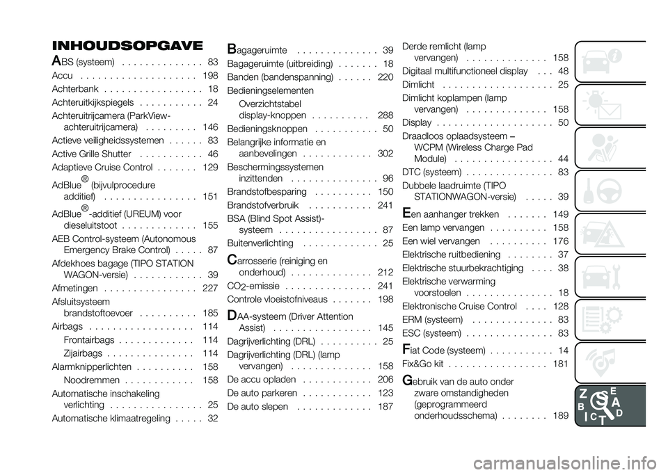 FIAT TIPO 5DOORS STATION WAGON 2021  Instructieboek (in Dutch) ����������	���
�#
�9�7 �.��5��	����0 � � � � � � � � � � � � � � �-�D
�3��� � � � � � � � � � � � � � � � � � � � � �@�&�-
�3���	��
�
��� �