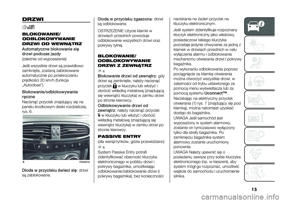 FIAT TIPO 5DOORS STATION WAGON 2021  Instrukcja obsługi (in Polish) ����
���
�������
���� 
�����������
���
��
��� �� �������
�
�/����������� ���� �� ���� ���
�� �� � ������� � ����
�2��