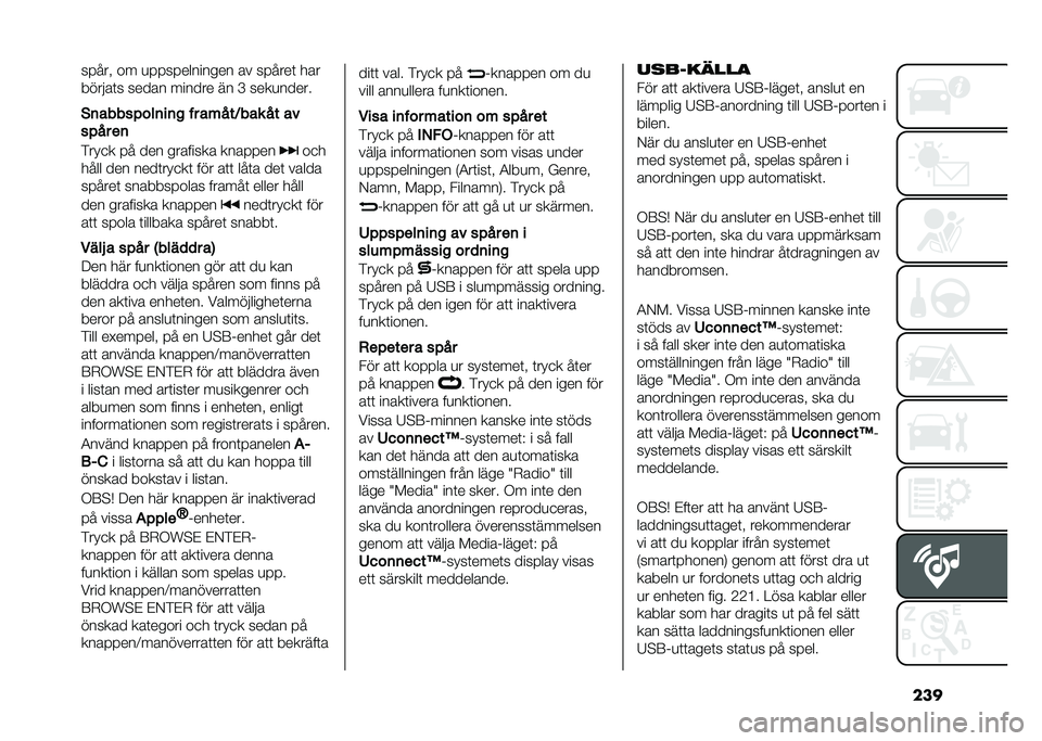 FIAT TIPO 5DOORS STATION WAGON 2021  Drift- och underhållshandbok (in Swedish) �������� �� �
������������ �� ������	 ���
������	� ����� ������ �� �B ����
�����
�&�	�
�������	��	� �� �
����(��
� �� �
�
�