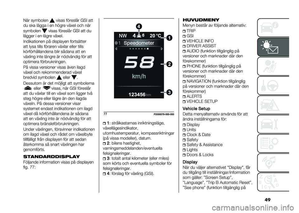 FIAT TIPO 5DOORS STATION WAGON 2021  Drift- och underhållshandbok (in Swedish) ���,�� �������� ����� �������� �$�!�" ��	�	
��
 ��� ����� � �� ����� ��� �� ��
� ���
�������� ����� �������� �$�!�" ��	�	 ��

