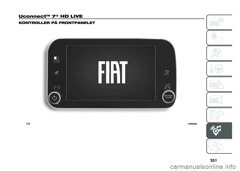 FIAT TIPO 5DOORS STATION WAGON 2021  Drift- og vedlikeholdshåndbok (in Norwegian) ���
�	�8�0���%�8�"�M �N� �� ���� �
���
������ �� �����
�������

���
��9�:�:�:�D�:�@   