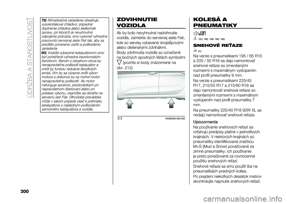 FIAT TIPO 5DOORS STATION WAGON 2021  Návod na použitie a údržbu (in Slovakian) ��N�K�1�]�\�<��<��,��<�1��,��R�H���,�q
��� ���
�?���
������!��% ���������� ��������
�����
�����
���% ���������/ ���"�����% �������