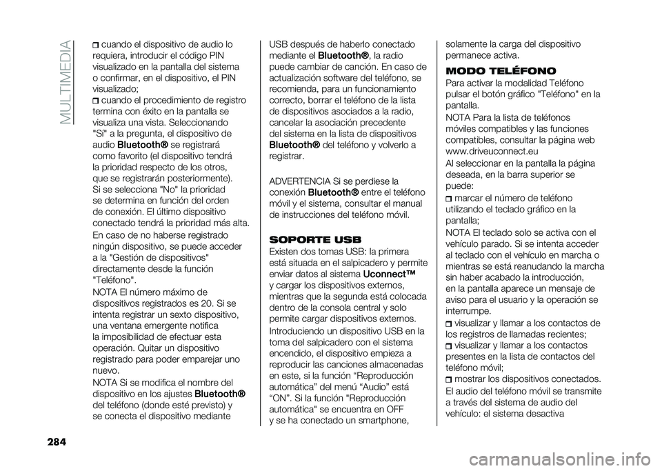 FIAT TIPO 4DOORS 2021  Manual de Empleo y Cuidado (in Spanish) ��%�<��$�=�%��9�=�6
��� ���	��� �� ����������� �� �	���� ��
��������	�  ���������� �� ������ �:�=�.
�����	���#�	�� �� ��	 ��	���	