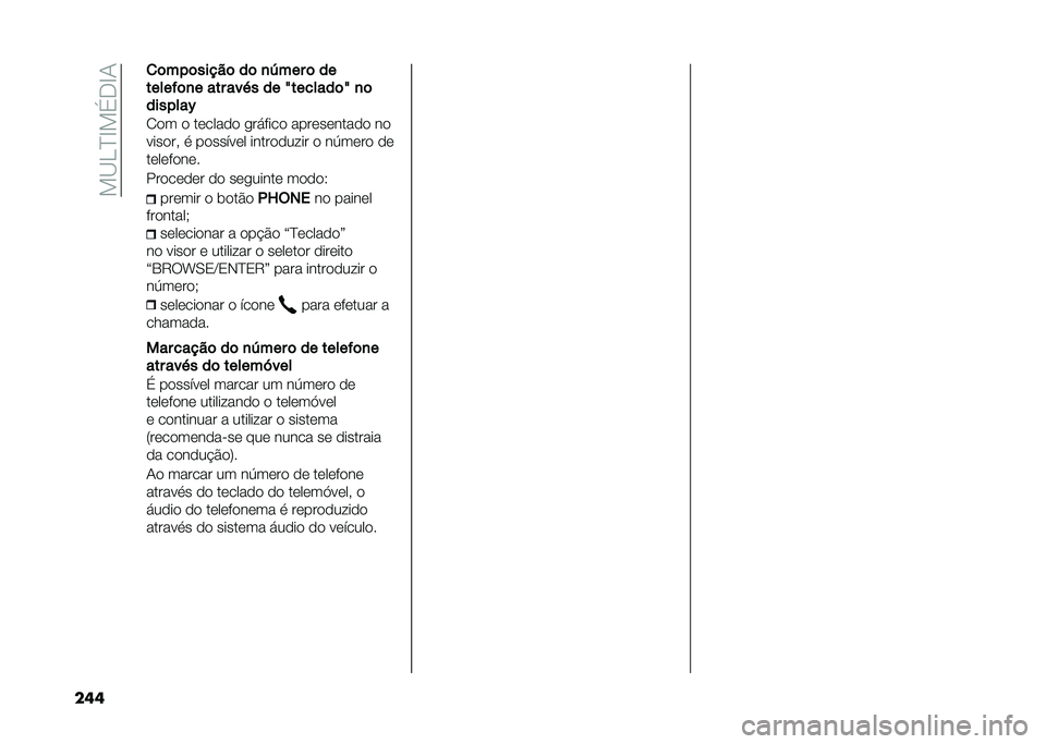 FIAT TIPO 4DOORS 2021  Manual de Uso e Manutenção (in Portuguese) ���?�H�D�B��$�*�B�-
��� �
�	���	�����	 ��	 �
���� �	 ��
������	�
� ��� ���!� �� �U�������	�U �
�	
�������*
�.�
� �
 ��	����
�
 �������
 ����	