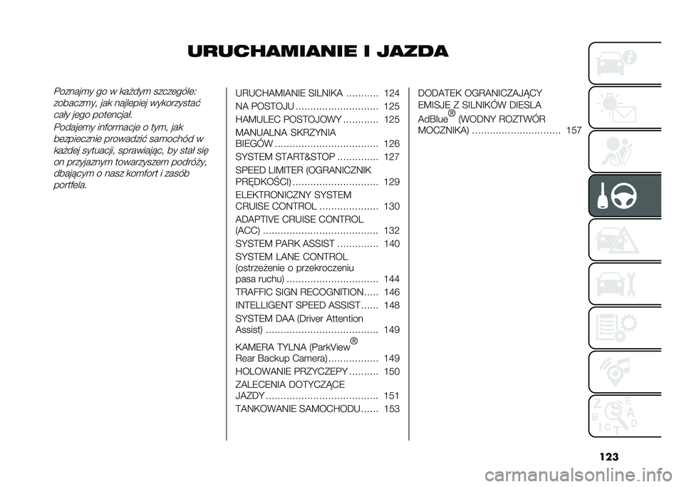 FIAT TIPO 4DOORS 2021  Instrukcja obsługi (in Polish) ���
��
����
���
��� � ��
���
�!������
� �� � �
�����
 �����	����	�1
�������
�� ���
 �����	���	� ���
�������� 
���#� ��	�� ����	�