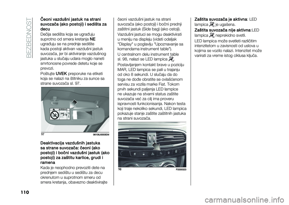 FIAT TIPO 4DOORS 2021  Knjižica za upotrebu i održavanje (in Serbian) ��>�/�7�>�/�B�%��&�6
��� �:����	 ��������	 � �����
 �� ��� ���	
�������
� �5��
 � ������ �	�6 �	 ����	��� ��
����
�B����� ������� ��	
