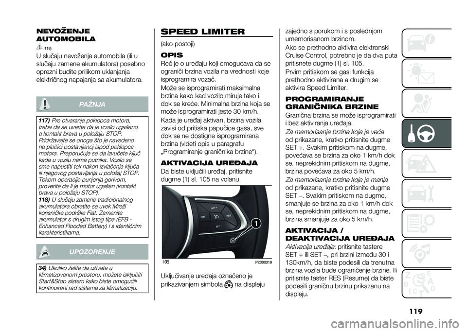 FIAT TIPO 4DOORS 2021  Knjižica za upotrebu i održavanje (in Serbian) ������������
���
�������
�?�?�=�6
� ��
����� ����	�"���� ����	��	���
� �*��
� �
��
����� �
����� ������
���	���, ��	�����	
�	���