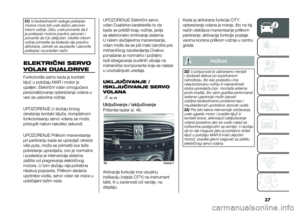 FIAT TIPO 4DOORS 2021  Knjižica za upotrebu i održavanje (in Serbian) ��
����8�
 ���
�����	���� ���
�
�	�� ��	��
�	���
��	��	�� ��	�� ���� ���� ��	���	 �
����	��� ��	��	� ��	�"���� �7���	�  ���� ���	����