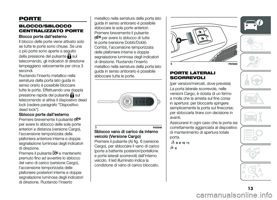 FIAT DOBLO PANORAMA 2019  Libretto Uso Manutenzione (in Italian) ��
��	���
���	���	�+����	���	
���
����������	 ��	���
�+
�	������������	�	�B������
�
�:� ������ ����� ����
� ����� �	�
�
���	�
� �