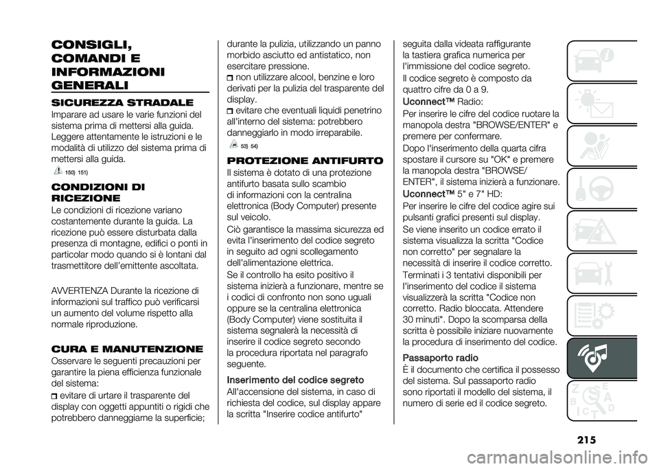 FIAT DOBLO PANORAMA 2021  Libretto Uso Manutenzione (in Italian) �����	�
������H
��	���
�� �
��
��	������	�
�
���
�����
����
����� ��������
�:�
��	��	�� �	� ���	�� �� ��	��� �������� ���
���