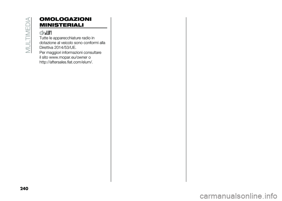 FIAT DOBLO PANORAMA 2021  Libretto Uso Manutenzione (in Italian) ��8�;��<�:�8�0��:�
��� �	��	��	�����	�
�
���
���������
�<��
�
� �� �	���	�����!��	�
��� ��	��� ��
���
�	����� �	� ������� ���� �����