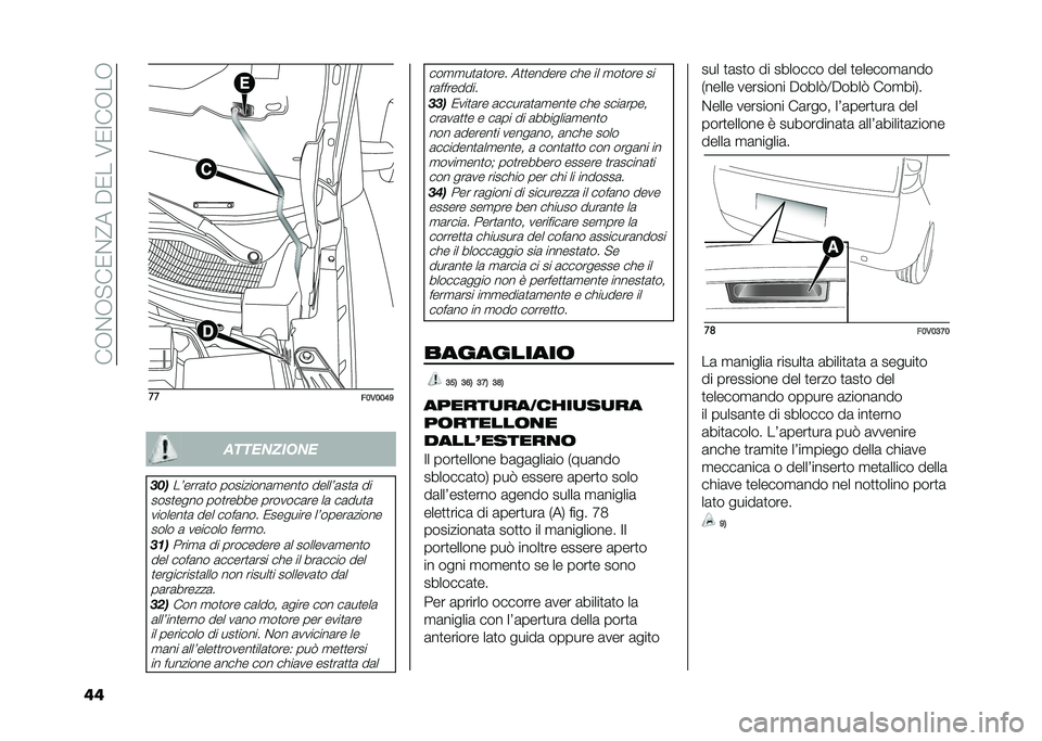 FIAT DOBLO PANORAMA 2021  Libretto Uso Manutenzione (in Italian) ���,�%�,�"��0�%�@����0���6�0�:��,��,
�� ��
��;�,�;�;�=�D ����������
���

��4����	�
� ���������	�
���
� �����4�	��
�	 ��
����
���� ���
����