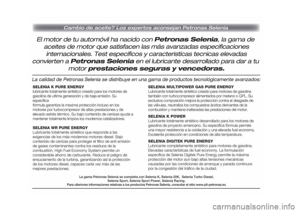 FIAT DOBLO PANORAMA 2018  Manual de Empleo y Cuidado (in Spanish) 