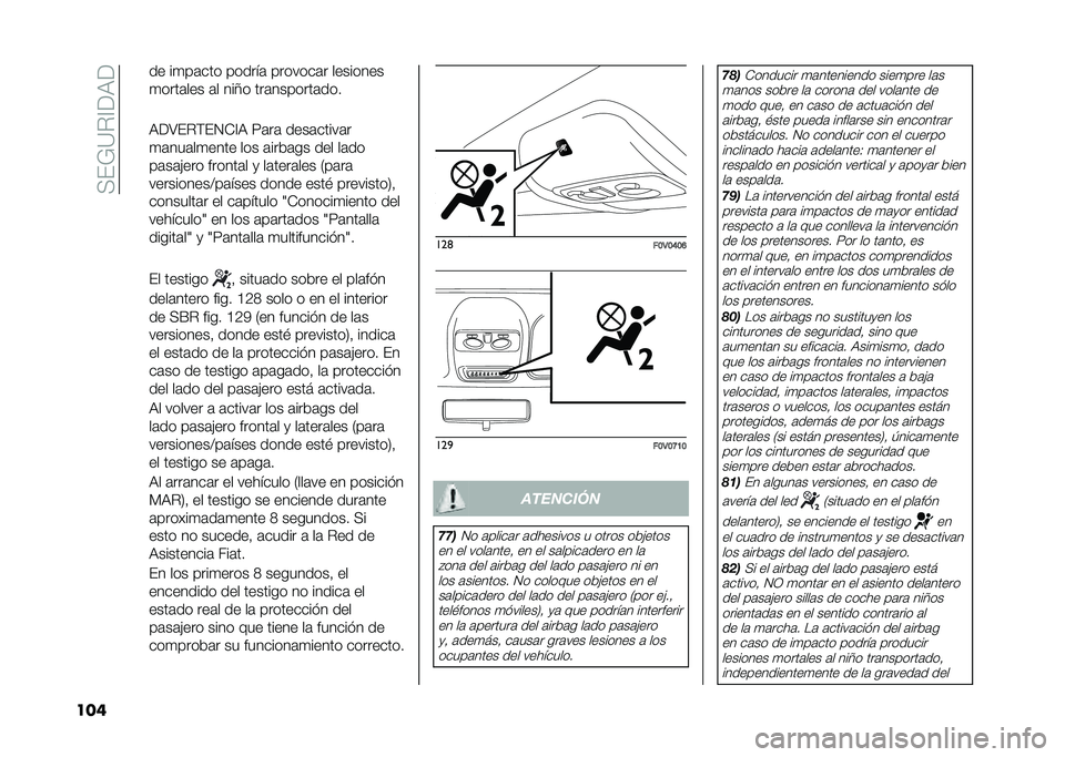 FIAT DOBLO PANORAMA 2021  Manual de Empleo y Cuidado (in Spanish) ��+��*�?�%�A��,�
��� �� ��
��	��� ������	 �������	� ��������
�
����	��� �	� ���;� ���	�������	���
�,��>��%�(��4�-�A�, �<�	��	 ����	����