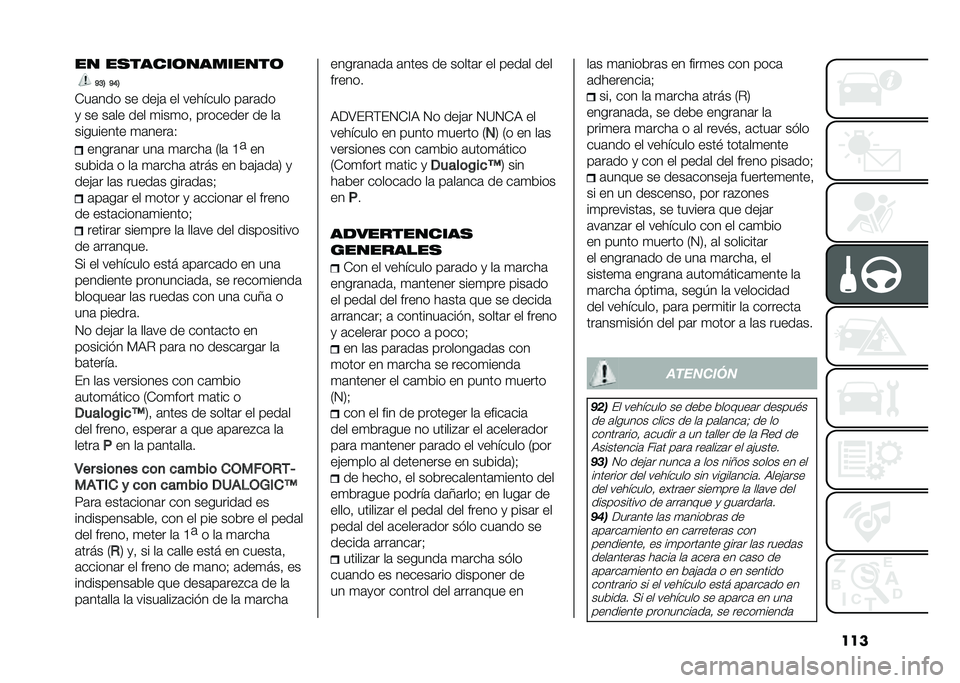 FIAT DOBLO PANORAMA 2021  Manual de Empleo y Cuidado (in Spanish) ����� ��
�����	��������	
�K�C�5 �K�D�5
�-��	��� �� ���"�	 �� �������� ��	��	��
�
 �� ��	�� ��� �
���
��! �������� �� ��	
���������