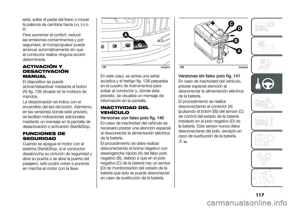 FIAT DOBLO PANORAMA 2021  Manual de Empleo y Cuidado (in Spanish) ���
�����! �����	� �� ����	� ��� ����� � �
����
��	 ��	��	���	 �� ��	�
���� ��	���	 �2�T�5�! �2
��5 �
�%�
�<�	��	 �	��
����	� �� ��������
