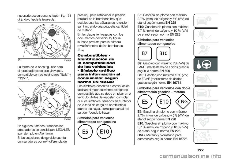 FIAT DOBLO PANORAMA 2021  Manual de Empleo y Cuidado (in Spanish) ���������	��� ����������	� �� ��	�� � ���� �C�7�C
��������� ��	���	 ��	 ��#�������	�
���
��B�3�B�G�C�K
��	 ����
�	 �� ��	 ����	 ����