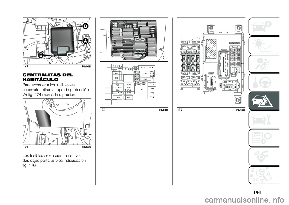 FIAT DOBLO PANORAMA 2021  Manual de Empleo y Cuidado (in Spanish) ������
��B�3�B�B�J�A
�����������
 ���
���
�������	
�<�	��	 �	������ �	 ��� �������� ��
������	��� ������	� ��	 ��	��	 �� ������