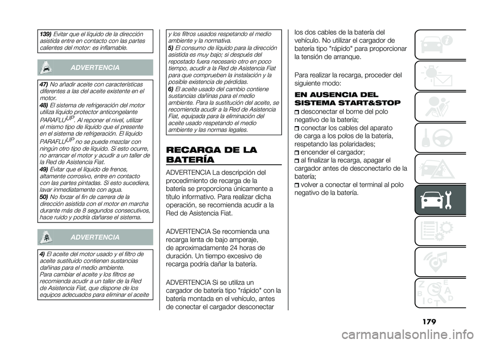 FIAT DOBLO PANORAMA 2021  Manual de Empleo y Cuidado (in Spanish) ��
��	���
�����	� ��� �� ������� �� ��	 �������� �
�	�������	 ����� �� �����	��� ��� ��	� ��	���� ��	������� ��� �
�����0 �