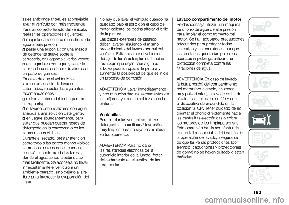 FIAT DOBLO PANORAMA 2021  Manual de Empleo y Cuidado (in Spanish) �����	��� �	����������	�����! �� �	������"�	���
��	��	� �� �������� ��� �
�� ����������	�
�<�	��	 �� �������� ��	��	�� ��� �