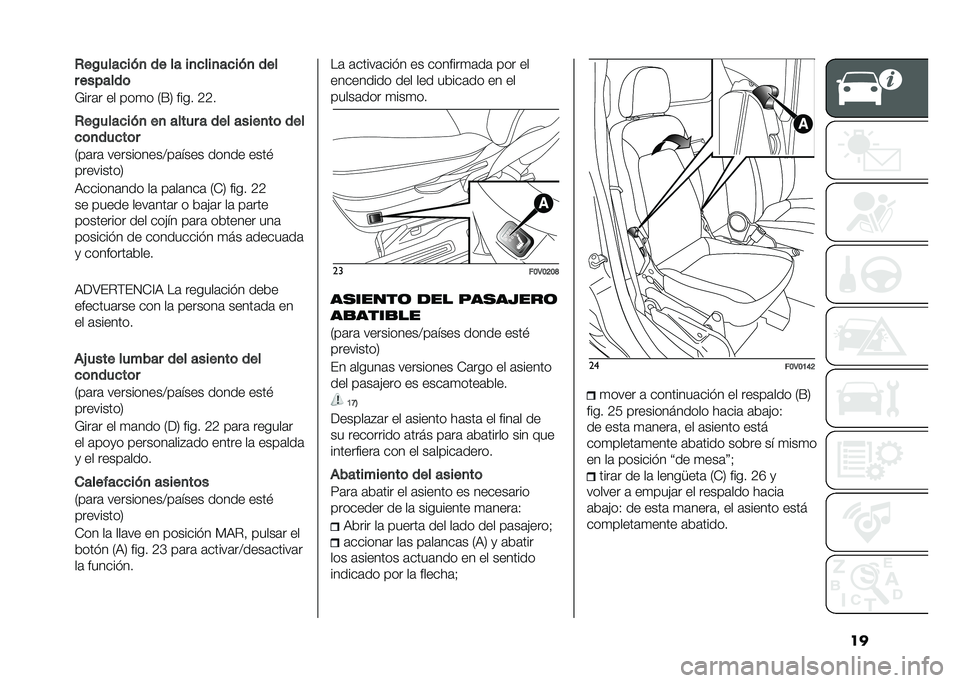 FIAT DOBLO PANORAMA 2021  Manual de Empleo y Cuidado (in Spanish) ���+��/�������
 �� �� ��
����
�����
 ���
� �������	
�*���	� �� ���
� �2�F�5 ���� �8�8�
�+��/�������
 ��
 ����� � ��� �����
��	 ���
