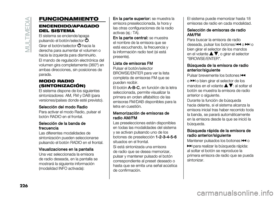 FIAT DOBLO PANORAMA 2021  Manual de Empleo y Cuidado (in Spanish) ��)�?��(�A�)���A�,
���	 ������	��������	
���������	�+�������	
��� �
��
����
�� ������
�	 �� ���������@�	��	��	
�����	��� �� ���� 