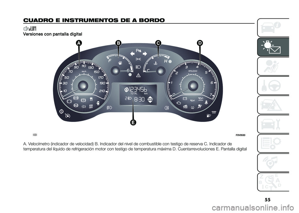 FIAT DOBLO PANORAMA 2021  Manual de Empleo y Cuidado (in Spanish) ��
������	 � ���
��������	�
 �� � �
�	���	
�3�� ���	�
�� ��	�
 ���
����� ���/����
���
��B�3�B�E�C�B
�,� �>������
���� �2������	��� �� 