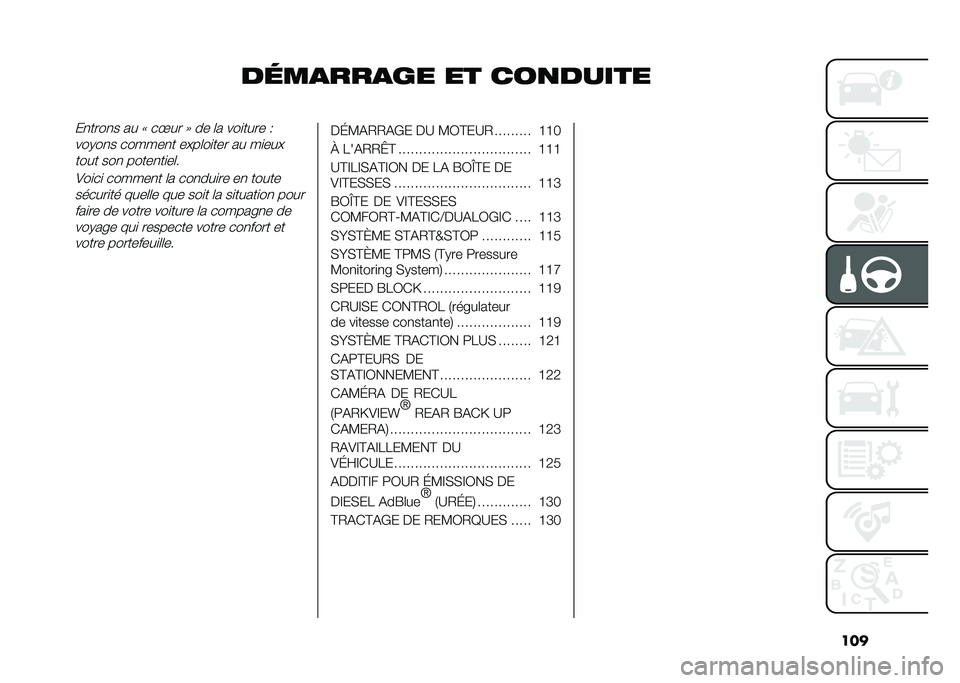 FIAT DOBLO PANORAMA 2020  Notice dentretien (in French) ���
��	��
���
�� �� ���
�������
����
� �� �: ��V�� �; �� �	� ���
���� �-
���+��
� ������
� ��"��	��
��� �� ��
���"
���� ���
 �����
�