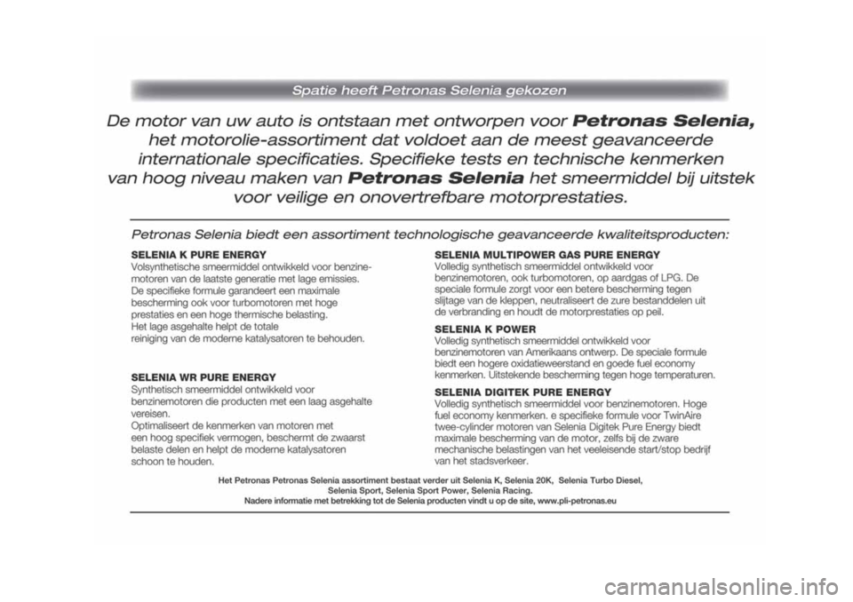 FIAT DOBLO PANORAMA 2018  Instructieboek (in Dutch) 